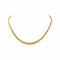 Collier maille palmier en or jaune 58 Facettes 5718544CN