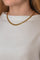 Collier maille palmier en or jaune 58 Facettes 5718544CN