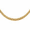 Collier maille palmier en or jaune 58 Facettes 5718544CN