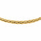 Collier maille palmier en or jaune 58 Facettes 5718544CN
