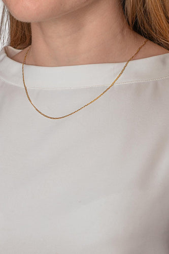 Collier maille marine en or jaune 58 Facettes 5729141CN