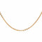 Collier maille jaseron en or rose 58 Facettes 5741974CN