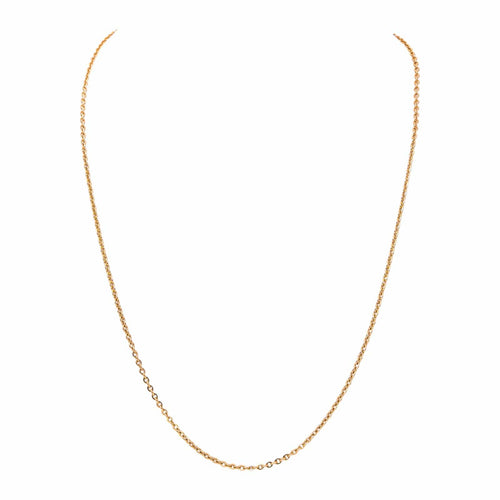 Collier maille jaseron en or rose 58 Facettes 5741974CN