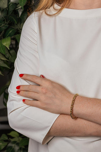 Bracelet en or jaune 18 carats 58 Facettes 5744242CN