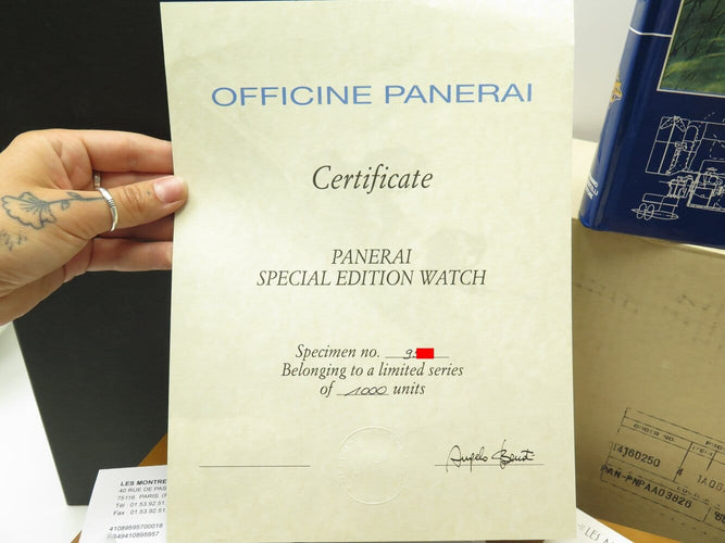 Panerai Radiomir - Montre mécanique PAM00687 47 mm en acier palladié 58 Facettes 275752