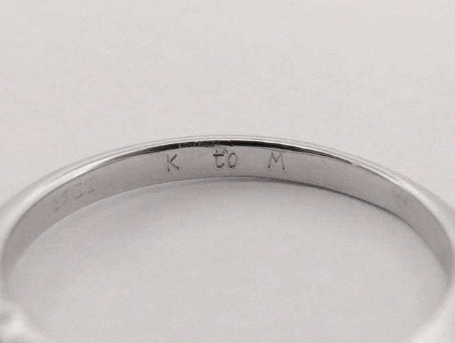49 Tiffany & Co - Bague solitaire en platine et diamant 58 Facettes 275031