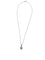 Binder - Collier solitaire en or blanc 14 carats et diamant 1,25 ct 58 Facettes C1594
