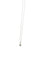 Binder - Collier solitaire en or blanc 14 carats et diamant 1,25 ct 58 Facettes C1594