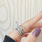 50 Chanel Ruban - Bague en or blanc et diamants 58 Facettes jnci141