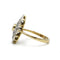 55 Bague marquise Art déco en or 750 et diamants 58 Facettes SA012