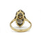 55 Bague marquise Art déco en or 750 et diamants 58 Facettes SA012