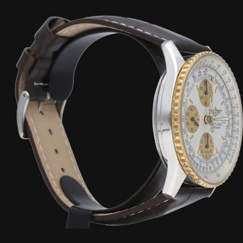Breitling Old Navitimer II - Montre en or jaune et acier 58 Facettes MT47263
