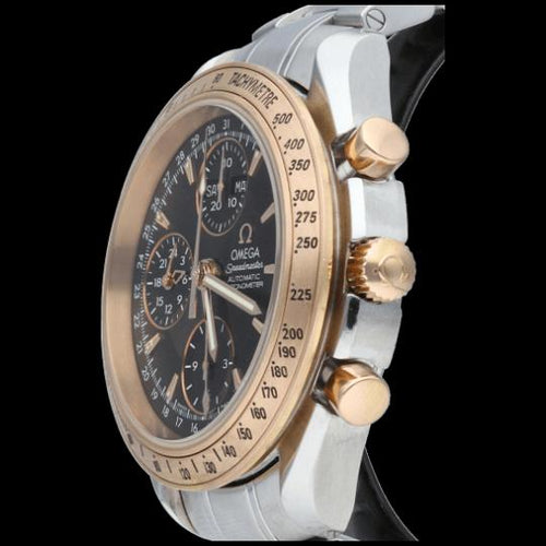Omega Speedmaster - Montre Day Date automatique en or rose et acier 58 Facettes MT47400