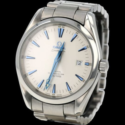 Omega Seamaster Aqua Terra Co-Axial - Montre en acier 58 Facettes MT45506