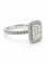 50.5 Solitaire - Bague en or blanc 18 carats et diamants 58 Facettes 13181