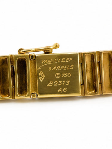 Van Cleef & Arpels - Bracelet 3 ors et diamants 58 Facettes Vca