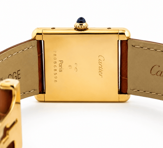 Cartier Tank Louis - Montre en or jaune 58 Facettes Cm