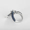 53 Boucheron Héra, Le Paon - Bague en or gris, saphirs et diamants 58 Facettes 58FC61