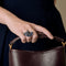 Bague 53 Boucheron Héra, Le Paon - Bague en or gris, saphirs et diamants 58 Facettes 58FC61
