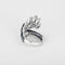 Bague 53 Boucheron Héra, Le Paon - Bague en or gris, saphirs et diamants 58 Facettes 58FC61