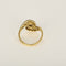 54 Bague Volute en or jaune, or gris et diamants taille rose 58 Facettes GoldenL-2
