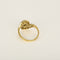 54 Bague Volute en or jaune, or gris et diamants taille rose 58 Facettes GoldenL-2