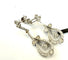 Boucles d'oreilles en or blanc et diamants 58 Facettes 296/26 H