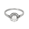 54 Bague solitaire en or gris et diamant taille ancienne 0,70 ct 58 Facettes GoldenL-3