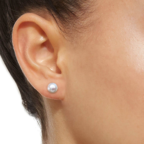 AITCHES Underwater - Boucles d'oreilles en or blanc et perles Akoya 58 Facettes GER1323WG