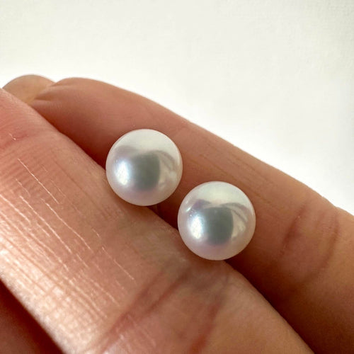 AITCHES Underwater - Boucles d'oreilles en or blanc et perles Akoya 58 Facettes GER1323WG