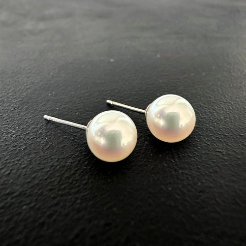 AITCHES Underwater - Boucles d'oreilles en or blanc et perles Akoya 58 Facettes GER1323WG