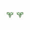 Boucles d'oreilles AITCHES Eden - Boucles d'oreilles en or 18K et saphirs verts 58 Facettes GER1124TL