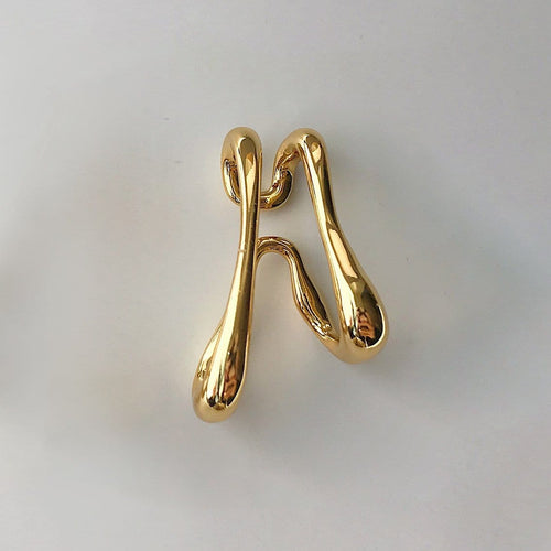 Jullie - Manchette d'oreille double 58 Facettes SER1027YG