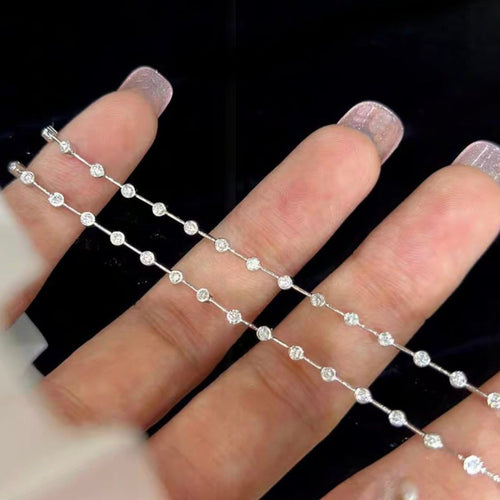 Embrace - Bracelet tennis en or blanc et diamants 58 Facettes GBT1040WG