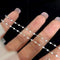 Embrace - Bracelet tennis en or blanc et diamants 58 Facettes GBT1040WG