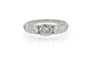 52 Bague en platine et diamants 1,30 ct 58 Facettes 13447