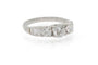 52 Bague en platine et diamants 1,30 ct 58 Facettes 13447