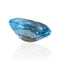 Topaze bleue du Brésil - Pierre ovale mixte 12,03 ct 58 Facettes #26-128-TPBLOV