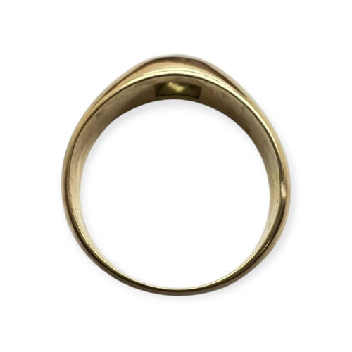 56 Bague jonc en or jaune 750 et diamant 58 Facettes 330096520