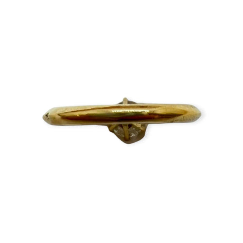 52 Bague solitaire en or jaune 750 et diamant 0,70 ct 58 Facettes 330096527