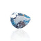 Topaze bleue du Brésil - Pierre 8,325 ct taille goutte mixte 58 Facettes #26-129-TPBLGT