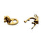 Bracelet maille grain de café en or jaune 58 Facettes 330099366