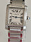 Cartier Tank Française - Montre en acier inoxydable 58 Facettes 1