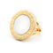 54 Bulgari Big - Bague en or 18 carats et nacre 58 Facettes 560A26_M
