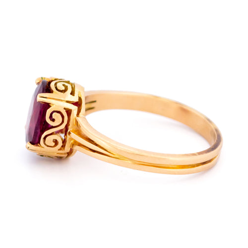 Bague 52 Bague solitaire rubis en or 14k 58 Facettes 17DCE96B711741DBA4AC4D1DAA3843A4