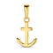 Pendentif Pendentif ancre en or jaune 14k 58 Facettes EEA4346511EA4A97A6494B9770F753D6