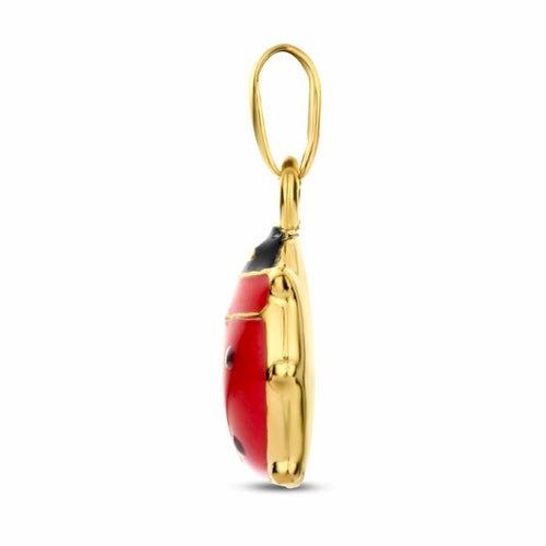 Pendentif Pendentif coccinelle en or jaune 14 carats et émail 58 Facettes AD3FD06F3204418B847A84ABFE349EDB