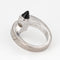 Bague 53 Cartier Menotte - Bague en or blanc 18 ct et onyx, taille 53 58 Facettes G13580