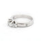 53 Davite & Delucchi - Bague Trilogy en or blanc et diamants 58 Facettes 314T20_M