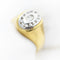54 Bague de petit doigt en or jaune 18 kt et diamants 58 Facettes 462A26_M